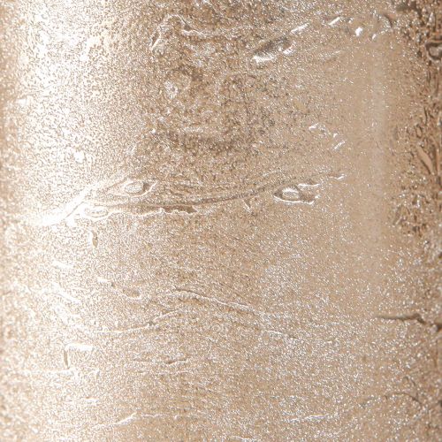 Floristik21 Durchgefärbte Kerzen Platin 50x100mm 4 St