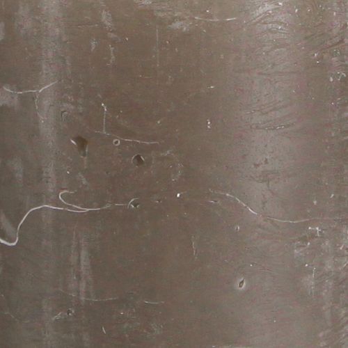Artikel Durchgefärbte Stumpenkerzen Braun 60x100mm 4er-Set - Vielseitig einsetzbar für Deko & Ambiente