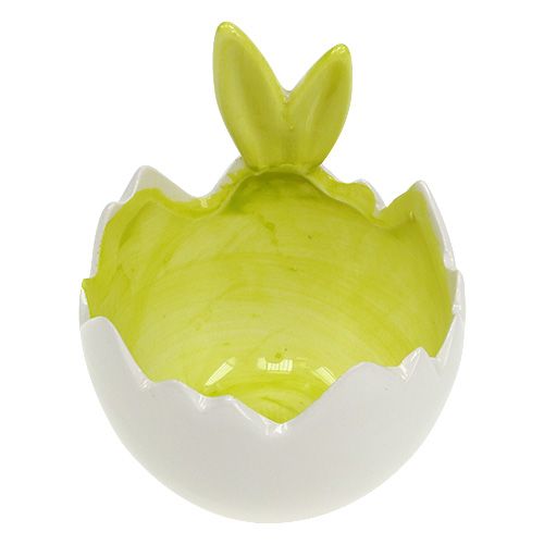 Floristik21 Dekoschale Ei mit Ohren Ø7,5cm H9,5cm 3St