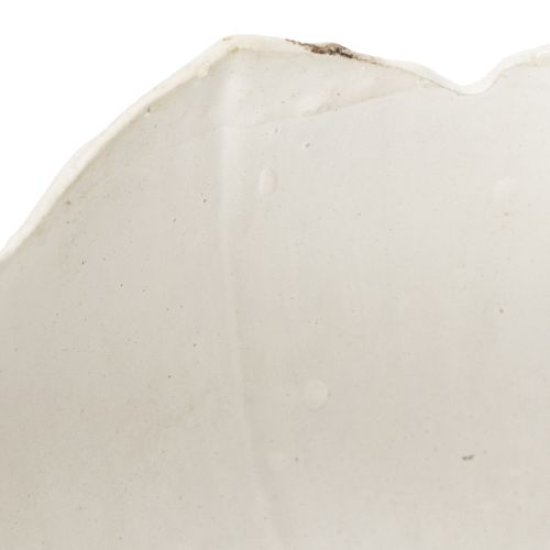 Artikel Osternest Schale 11cm aus Holz und Heu in Eioptik für Frühlings- und Osterdekoration 4er-Set