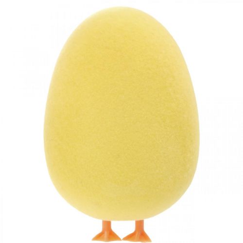 Artikel Osterei mit Beinen Gelb Dekofigur Ei Osterdeko H13cm 4St