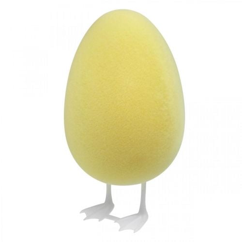Deko Ei mit Beinen Gelb Tischdeko Ostern Dekofigur Ei H25cm