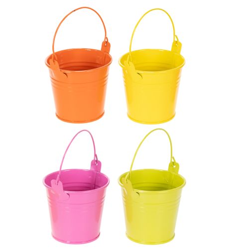 Eimer bunt Ø8cm H7,5cm 12 St
