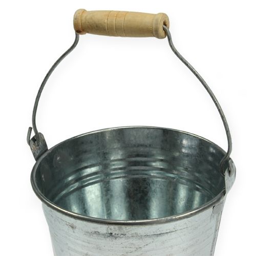 Artikel Eimer Ø10cm H8cm 10 St. Zink glänzend