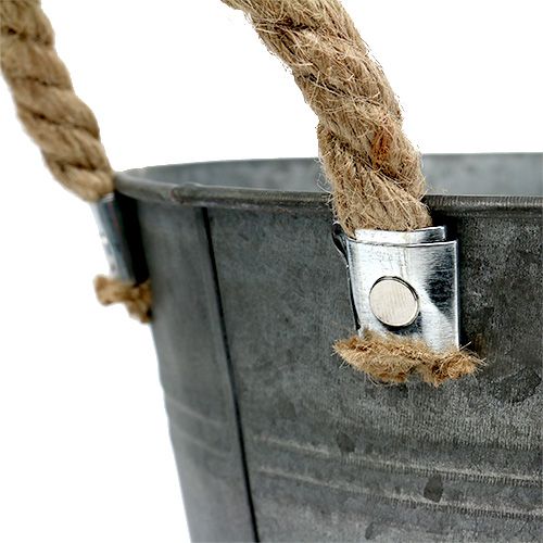 Floristik21 Eimer Antik Ø25cm H24cm 2St