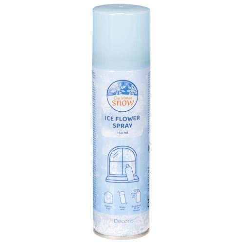 Eisblumenspray für Glasflächen innen 150 ml weiß