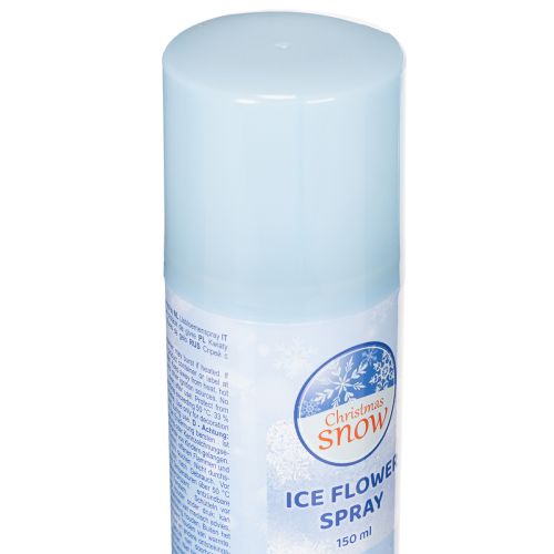 Eisblumenspray für Glasflächen innen 150 ml weiß | Floristik21.de