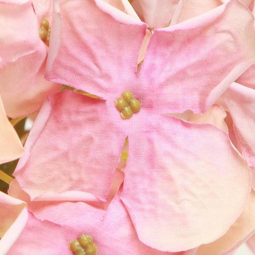 Artikel Künstliche Hortensie Pastellrosa 58cm – Dekorative Kunstblume für stilvolle Arrangements 2St