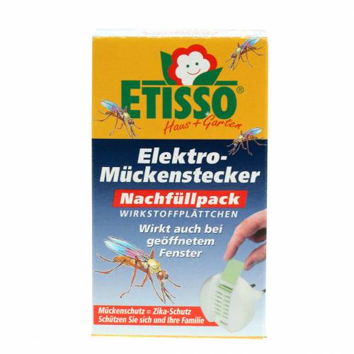 Floristik21 Etisso Elektro-Mückenstecker Mückenschutz Nachfüllpack 20St