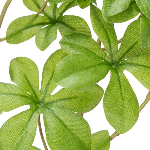 Artikel Kunstpflanze Schefflera Zweig 95cm Grün Dekoration für Wohnräume