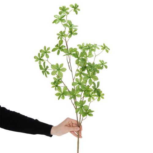Artikel Kunstpflanze Schefflera Zweig 95cm Grün Dekoration für Wohnräume