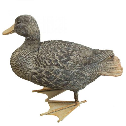 Floristik21 Ente Gartenfigur Dekofigur Entenfigur zum Stellen H18cm