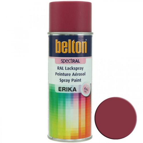 Floristik21 Belton spectRAL Lackspray Erika Seidenmatt Sprühlack 400ml