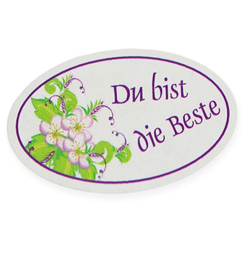 Artikel Etiketten „Du bist die Beste" 250St