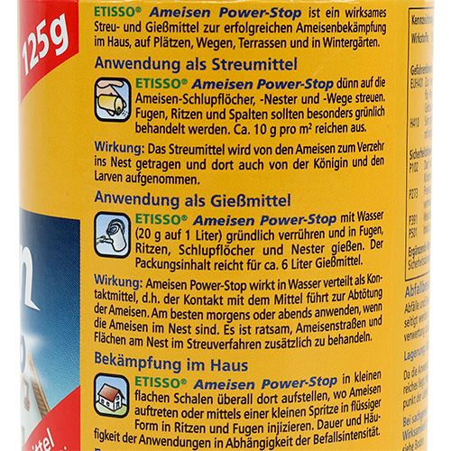 Etisso Ameisen Powerstop 125g