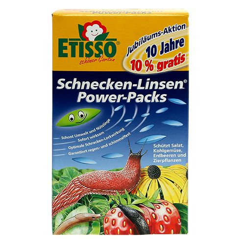 Floristik21 Etisso ® Schnecken-Linsen ®  4x200g