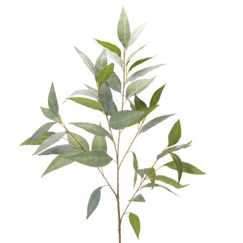 Künstlicher Eukalyptuszweig Kunststoff naturgrün 100cm Innenbereich