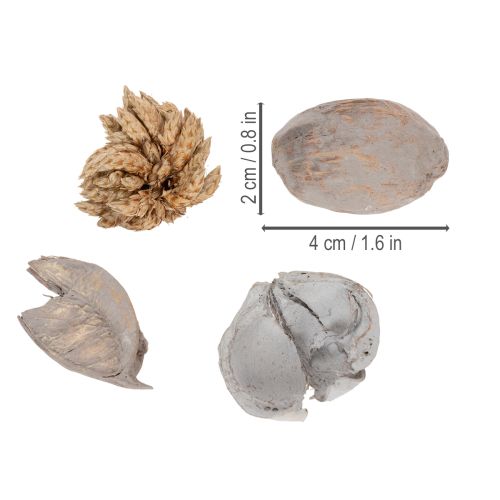 Artikel Potpourri Naturmaterial Tischdekoration 18x18x5cm Innenbereich