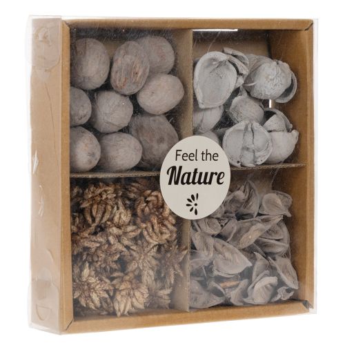 Artikel Potpourri Naturmaterial Tischdekoration 18x18x5cm Innenbereich