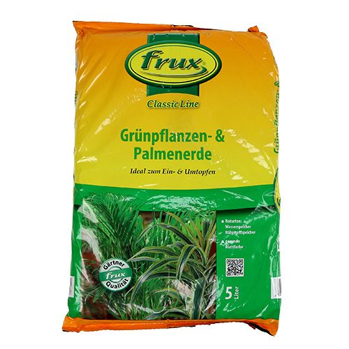 Floristik21 FRUX Erde  Grünpflanzen- und Palmenerde 5l
