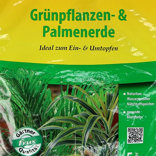 FRUX Grünpflanzen- und Palmenerde 5l