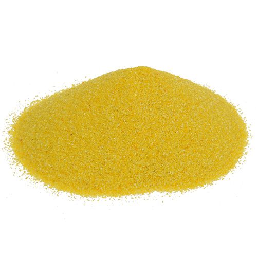 Floristik21 Farbsand  0,5mm Gelb 2kg