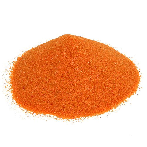 Floristik21 Farbsand 0,1mm - 0,5mm Orange 2kg