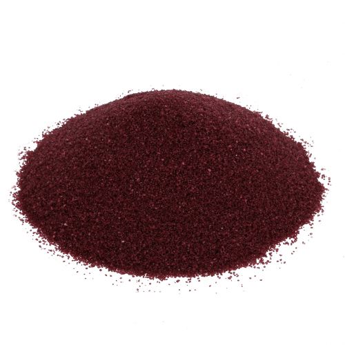 Artikel Farbsand 0,5mm Burgund 2kg