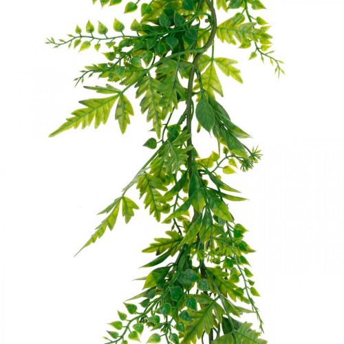 Künstliche Hängepflanze Blätterranke Girlande Grün 150cm