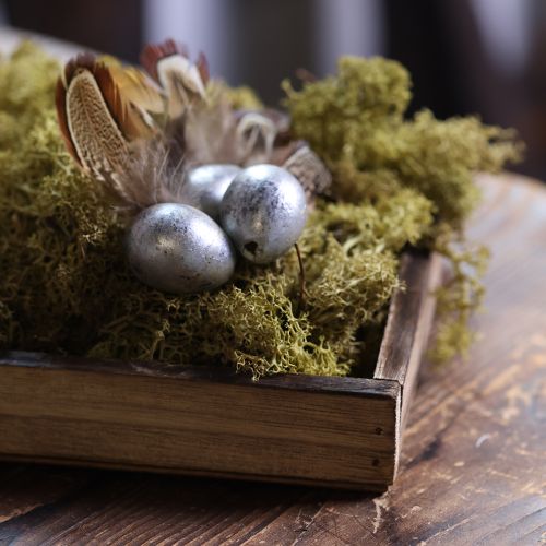 Artikel Natürliche Deko-Federn 5cm Braun Beige 3g für Floristik und kreative Bastelprojekte