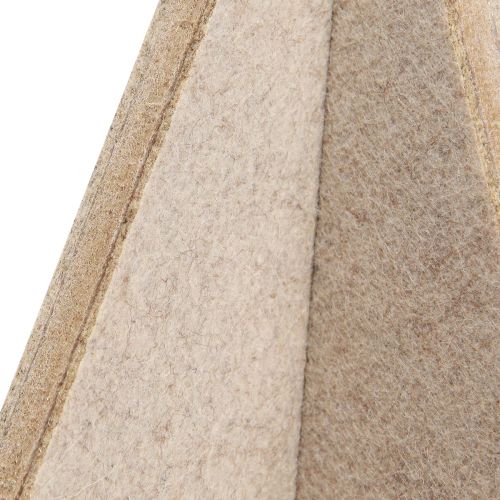 Artikel Filzstern Weihnachtsdeko zum Stellen Beige 62cm – Festlicher Deko-Stern für Tisch & Fensterbank