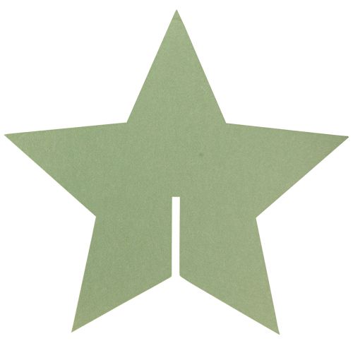 Artikel Filz Deko Stern Grün H62cm – Weihnachtsstern standfest für Tisch & Fensterbank