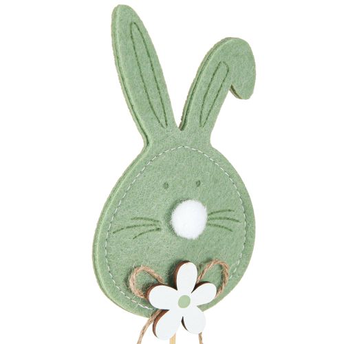 Artikel Filz-Osterhase Deko-Stecker Holz Frühlingsdeko 12cm 12er Set