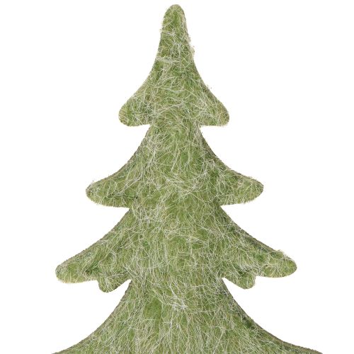 Artikel Grüner Filz Weihnachtsbaum Deko Anhänger Naturdesign H42cm für festliche Dekoration