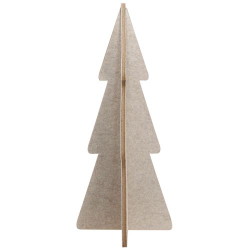 Artikel Filz Weihnachtsbaum Tannenbaum Deko Tanne Beige H80cm