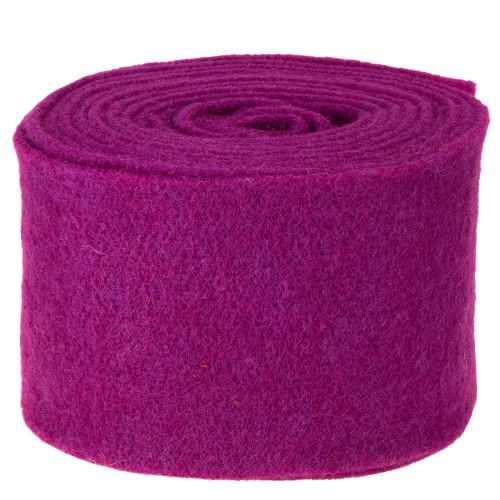 Artikel Filzband Fuchsia 15 cm x 5 m aus 100 % Wolle für kreative Deko- und Bastelideen