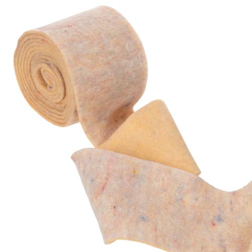 Wollfilzband, zweifarbig, 15