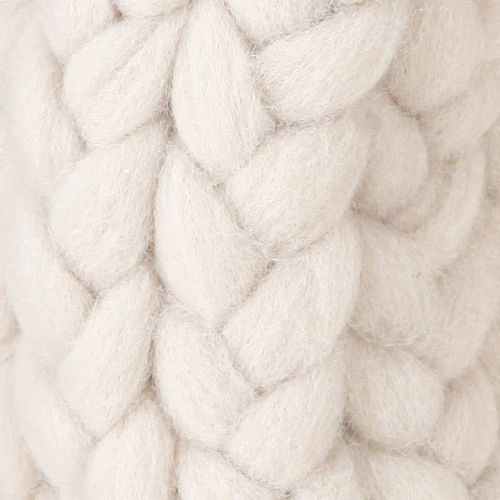 Floristik21 Filzkranz Beige Ø25cm zum Hängen - Vielseitige Deko für Zuhause