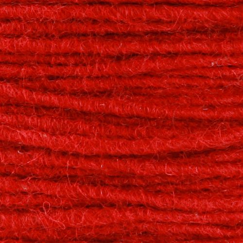 Artikel Filzschnur Wollfaden Wollschnur Dochtfaden Rot 100m