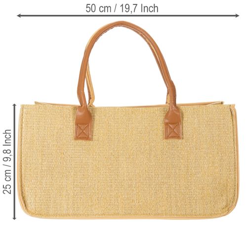 Filztasche Bastoptik 50cm x 25cm x 25cm | Floristik21.de