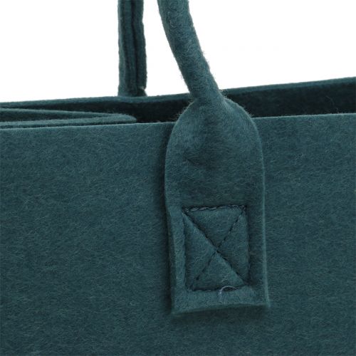 Floristik21 Filztasche Blaugrau 40cm x 20cm x 25cm