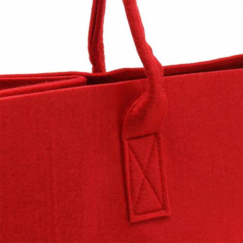 Artikel Filztasche Rot 50×25×25cm