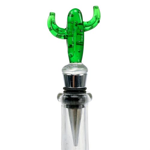 Floristik21 Flaschenverschluss mit Figuren aus Glas 11-12cm 3St