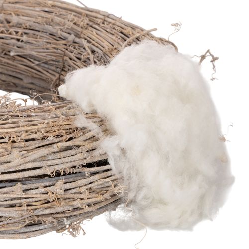 Schafwolle lose Naturwolle