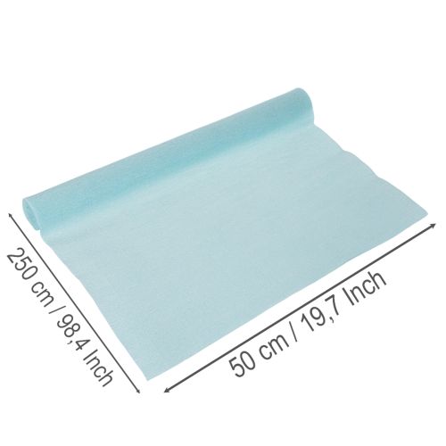 Floristen-Krepppapier Blau 50x250cm Rolle für Dekoration | Floristik21.de