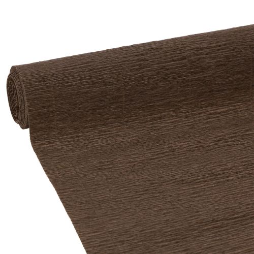 Floristen-Krepppapier Braun 50x250 cm Rolle