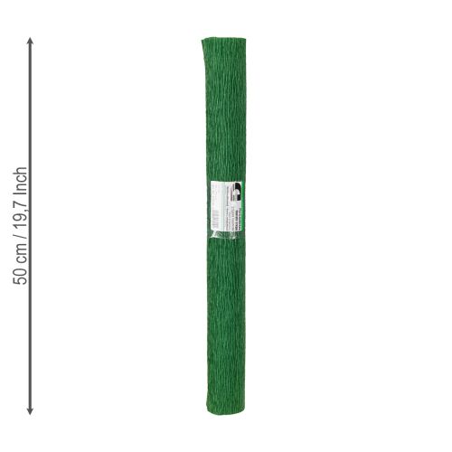 Artikel Floristen-Krepppapier Dunkelgrün 50x250cm