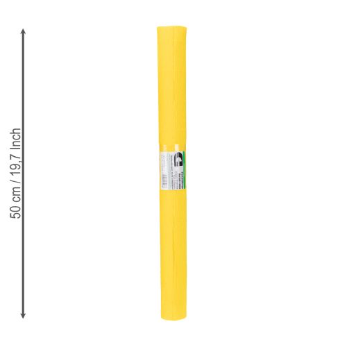Artikel Floristen-Krepppapier Gelb 50x250cm