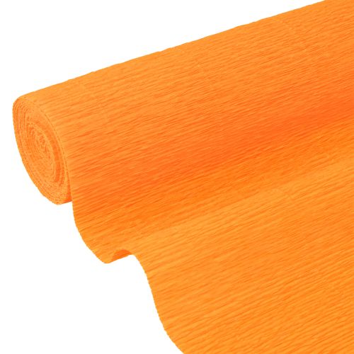 Floristen-Krepppapier Hellorange 50x250cm