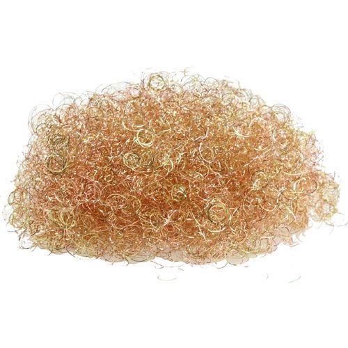 Floristik21 Flower Hair Lametta Gold, Kupfer 200g